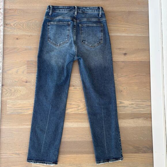 Driftwood Stella Classic Straight Ankle Jeans Vintage Blue Women’s Size 26 - Picture 6 of 8